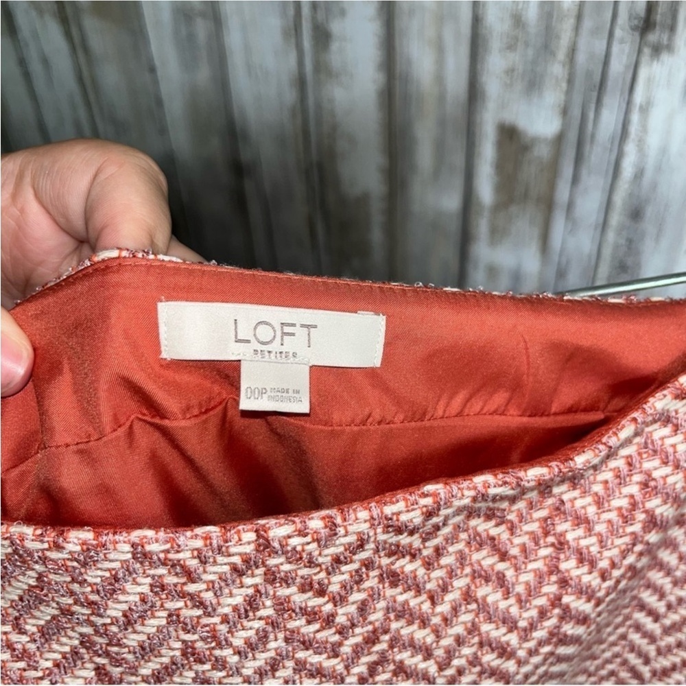Loft Tweed Pencil Skirt - Picture 4 of 4